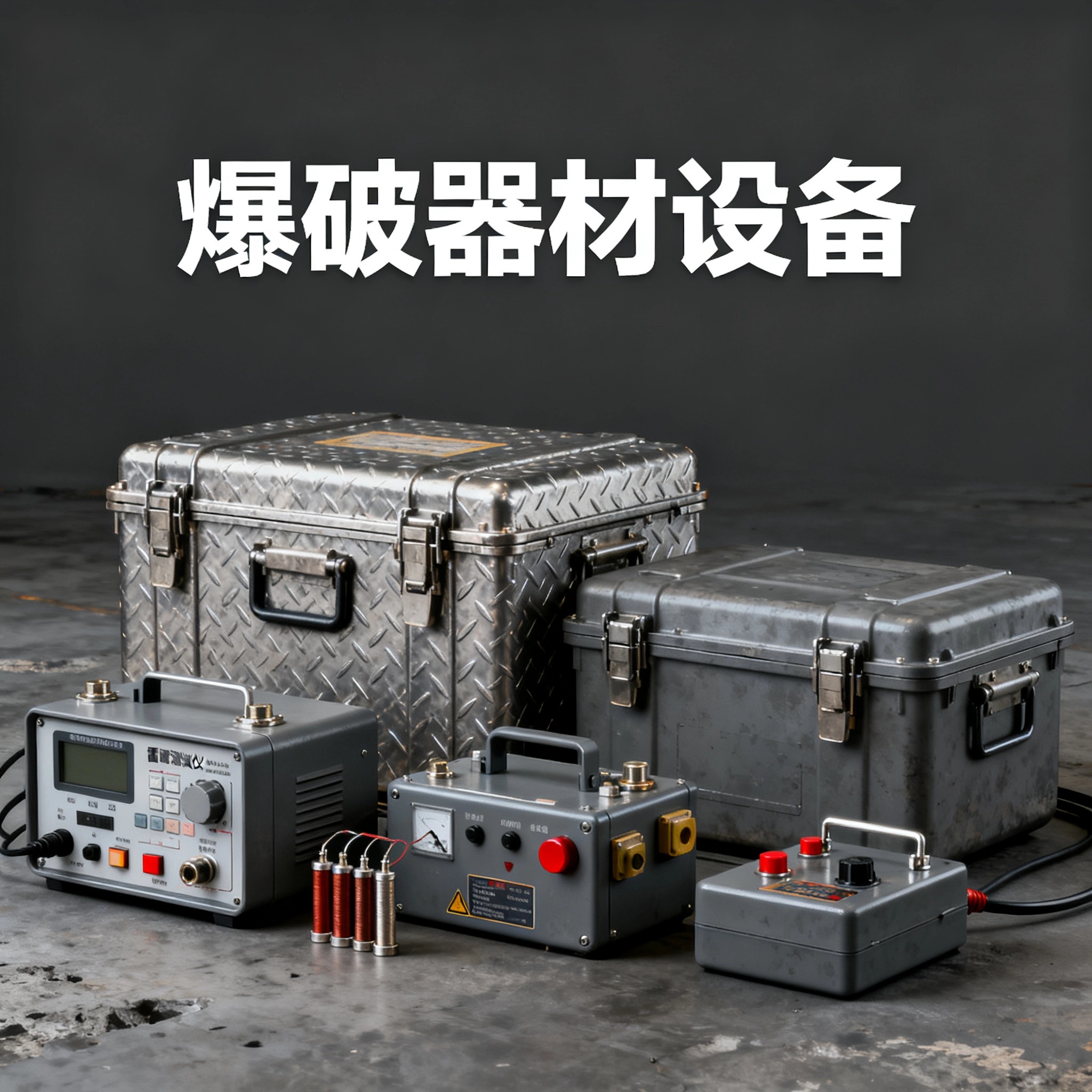 天峨爆破工程师的“兵器库”：常用器材一册通